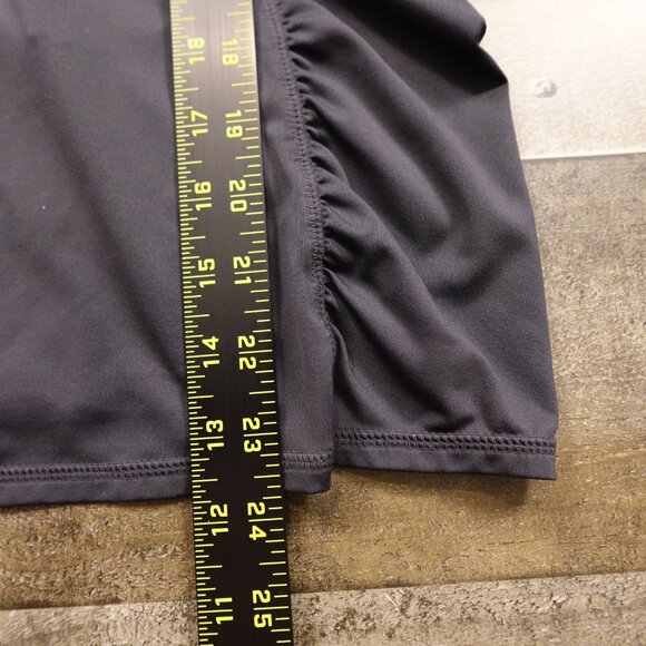 Athleta Intrepid Sun Shield Quarter Zip Women’s Medium Gray UPF Long Sleeve - Picture 6 of 13